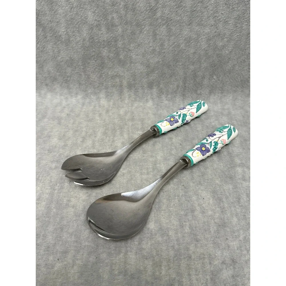 Vinrtage Salad Serving Set 10
